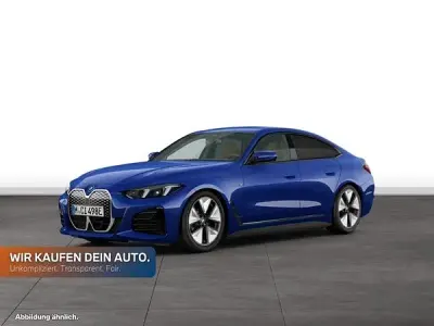 Gebraucht BMW i4 Comfort Edition 250 kW (340 PS) 2025 Bmw individual tansanitblau metallic Limousine