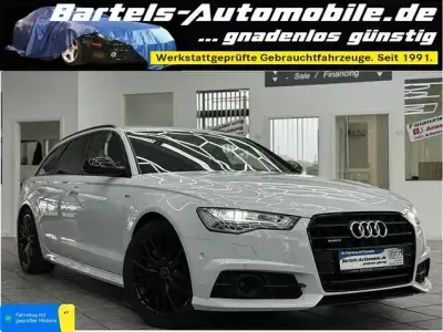 Occasion Audi A6 S-Line 252 PK (185 kW) 2018 Wit Stationwagen
