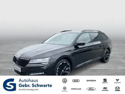 Brugt Skoda Superb SportLine 190 HK (139 kW) 2023 Sort Stationcar
