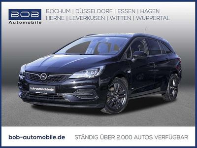 Schwarz metallic (schwarz) Gebraucht 2021 Opel Astra Design & Tech Kombi | 14.888 € (Teuer)