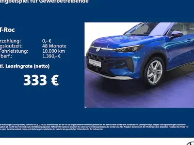 Ny VW T-Roc Cabriolet Life 150 HK (110 kW) 2025 Blå SUV