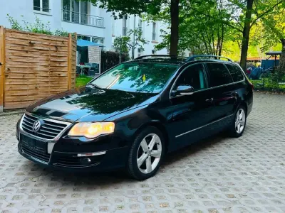 Gebraucht VW Passat 140 PS (102 kW) 2008 Schwarz Kombi