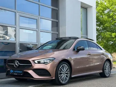 Usata Mercedes CLA250e AMG 218 CV (160 kW) 2022 Marrone Berlina