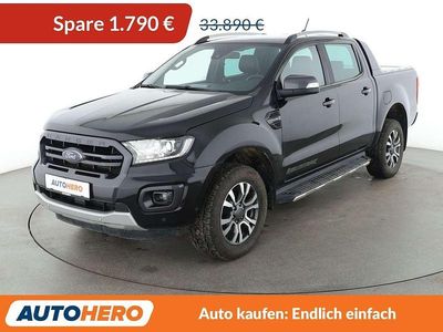 Schwarz Gebraucht 2021 Ford Ranger Wildtrack Abholung | 32.100 € (Guter Preis)
