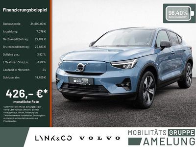 Blau Gebraucht 2022 Volvo C40 Ultimate SUV | 34.890 € (Fairer Preis)