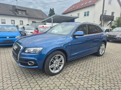 Käytetty Audi Q5 Exclusive 239 HP (175 kW) 2011 Sininen Katumaasturi