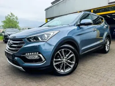 Gebraucht Hyundai Santa Fe 200 PS (147 kW) 2016 Blau SUV