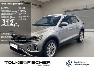 Gebraucht VW T-Roc Life 150 PS (110 kW) 2023 Silber SUV