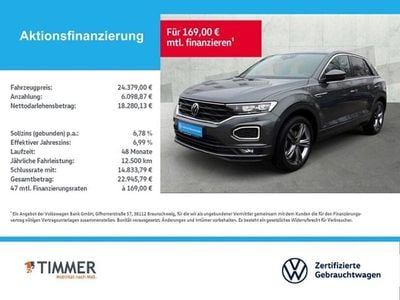 Gebraucht VW T-Roc Sport 150 PS (110 kW) 2021 Grau SUV