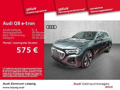 Second-hand Audi Q8 e-tron S-Line 300 kW (408 CP) 2024 Gri SUV