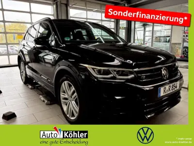 Gebraucht VW Tiguan R 320 PS (235 kW) 2026 Deep black / blau  flintgrau  titanschwarz SUV