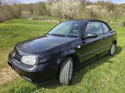 Gebraucht VW Golf 116 PS (85 kW) 2002 Schwarz Cabrio