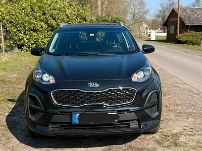 Gebraucht Kia Sportage Vision 132 PS (97 kW) 2022 Schwarz SUV