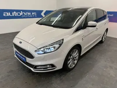 Begagnad Ford S-MAX Vignale 209 HK (153 kW) 2017 Vit Minibuss