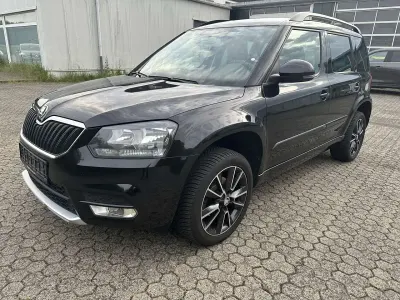 Gebraucht Skoda Yeti Active 110 PS (80 kW) 2015 Schwarzmagic perleffekt SUV