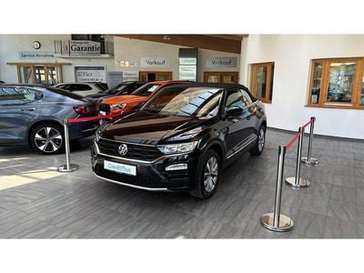 Second-hand VW T-Roc Cabriolet Style 150 CP (110 kW) 2021 Negru Cabrio
