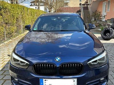 Gebraucht BMW 120 Sport Line 184 PS (135 kW) 2018 Blau Kleinwagen