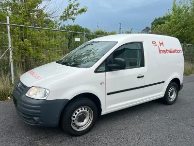 Gebraucht VW Caddy 75 PS (55 kW) 2009 Weiß Van / Kleinbus