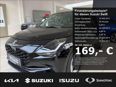 Nuova Suzuki Swift Comfort 83 CV (61 kW) 2025 Nero Utilitaria