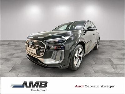Gebraucht Audi Q6 e-tron S-Line 284 kW (387 PS) 2024 Mythosschwarz metallic SUV