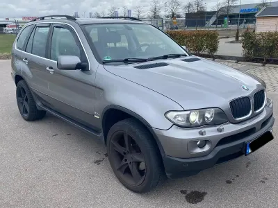 Begagnad BMW X5 Exclusive 218 HK (160 kW) 2007 Grå SUV