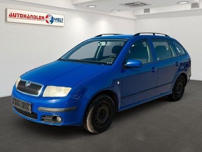 Gebraucht Skoda Fabia Ambiente 80 PS (58 kW) 2007 Blau Kombi