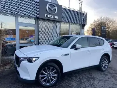 Gebraucht Mazda CX-60 Exclusive-Line 175 PS (128 kW) 2022 Weiss SUV
