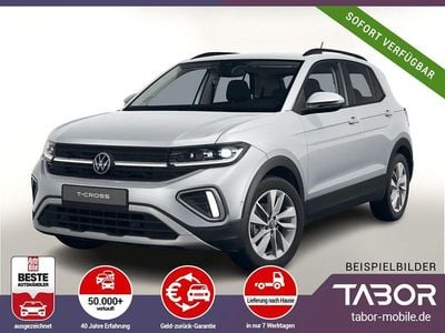 Neu VW T-Cross IQ Drive 116 PS (85 kW) 2025 Silber (reflexsilber metallic) SUV