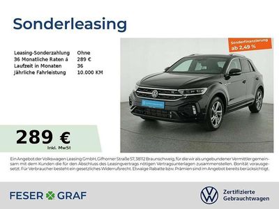 Gebraucht VW T-Roc R-line 150 PS (110 kW) 2025 Deep black perleffekt SUV