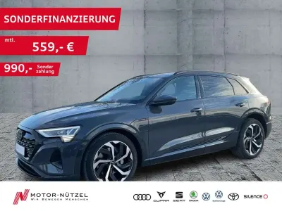 Gebraucht Audi Q8 e-tron S-Line 300 kW (408 PS) 2023 Magnetgrau SUV