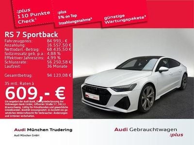 Individuallackierungen audi exclusive Gebraucht 2022 Audi RS7 Ambiente Kleinwagen | 83.884 € (Superpreis)