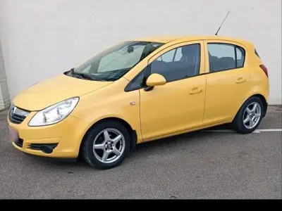 Gebraucht Opel Corsa 60 PS (44 kW) 2008 Gelb Kleinwagen