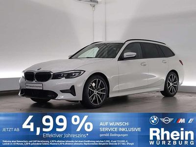 Gebraucht BMW 330 Sport Line 258 PS (189 kW) 2020 Weiß Kombi