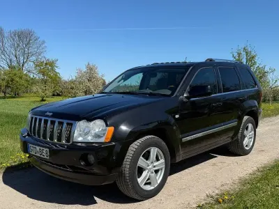 Usata Jeep Grand Cherokee Overland 218 CV (160 kW) 2007 Nero SUV