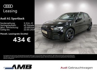 Neu Audi A1 Sportback Advanced Plus 116 PS (85 kW) 2025 Mythosschwarz metallic Kleinwagen