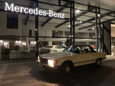 Gebraucht Mercedes SL380 155 PS (114 kW) 1981 Beige Cabrio