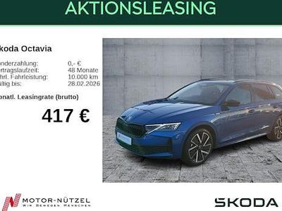 Blau Neu 2025 Skoda Octavia SportLine Kombi | 43.970 € (Teuer)