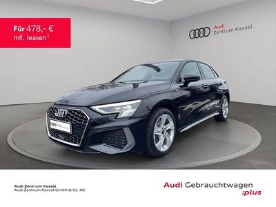 Gebraucht Audi A3 S-Line 204 PS (150 kW) 2022 Mythosschwarz metallic Limousine