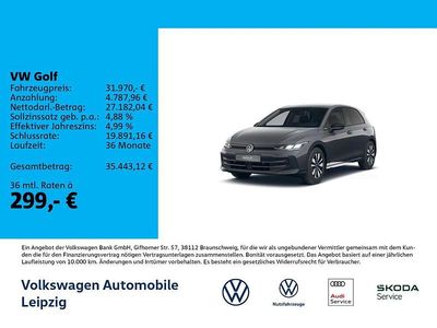 Gebraucht VW Golf VIII Goal 116 PS (85 kW) 2025 Grau Limousine