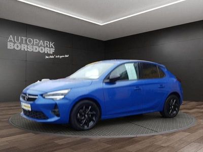 Blau Gebraucht 2022 Opel Corsa Edition Limousine | 16.870 € (Etwas zu teuer)