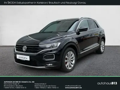 Gebraucht VW T-Roc Sportline 150 PS (110 kW) 2018 Deep black perleffekt (schwarz) SUV