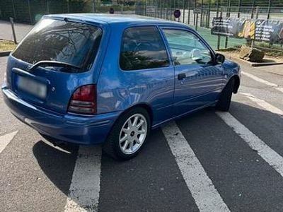 Used Toyota Starlet 75 HP (55 kW) 1996 Blue Hatchback