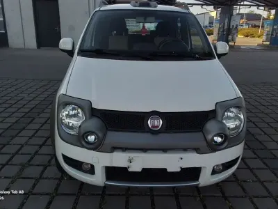Gebraucht Fiat Panda 4x4 Cross 69 PS (50 kW) 2010 Weiß Kleinwagen
