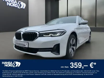 Gebraucht BMW 520 Shadowline 184 PS (135 kW) 2023 Weiss / mineralweiss (metallic) Limousine