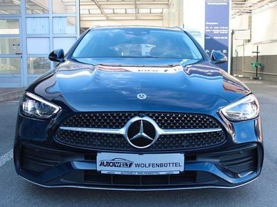 Gebraucht Mercedes C220 AMG line 200 PS (147 kW) 2021 Blau Limousine