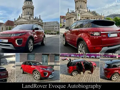 Brugt Land Rover Range Rover evoque Autobiography 241 HK (177 kW) 2016 Rød SUV