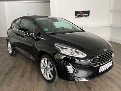 Gebraucht Ford Fiesta Titanium 125 PS (91 kW) 2017 Schwarz Kleinwagen