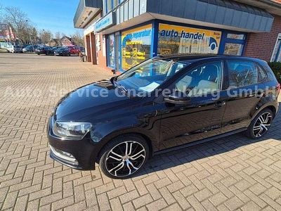 Gebraucht VW Polo Trendline 60 PS (44 kW) 2017 Schwarz Kleinwagen