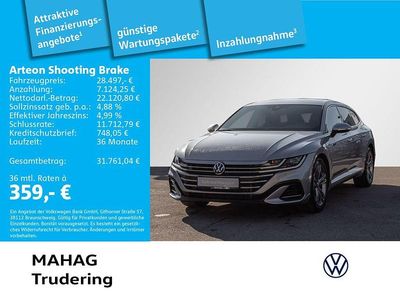 Second-hand VW Arteon R-line 190 CP (139 kW) 2022 Argintiu Berlinǎ