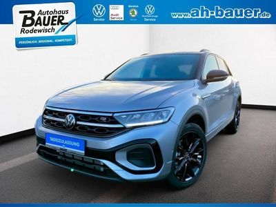 gebraucht VW T-Roc T-Roc1.5 TSI DSG R-Line LED+AHK+RFK+ACC+SHZ Sportpaket Navi Klima Einparkhilfe